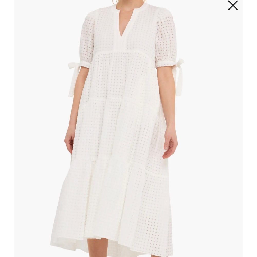 English Factory Gingham Dress